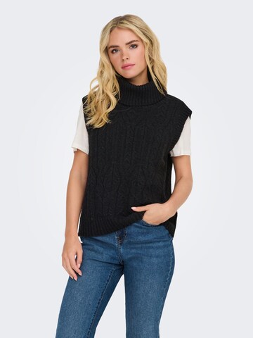 Pull-over 'JDYELBA' JDY en noir : devant