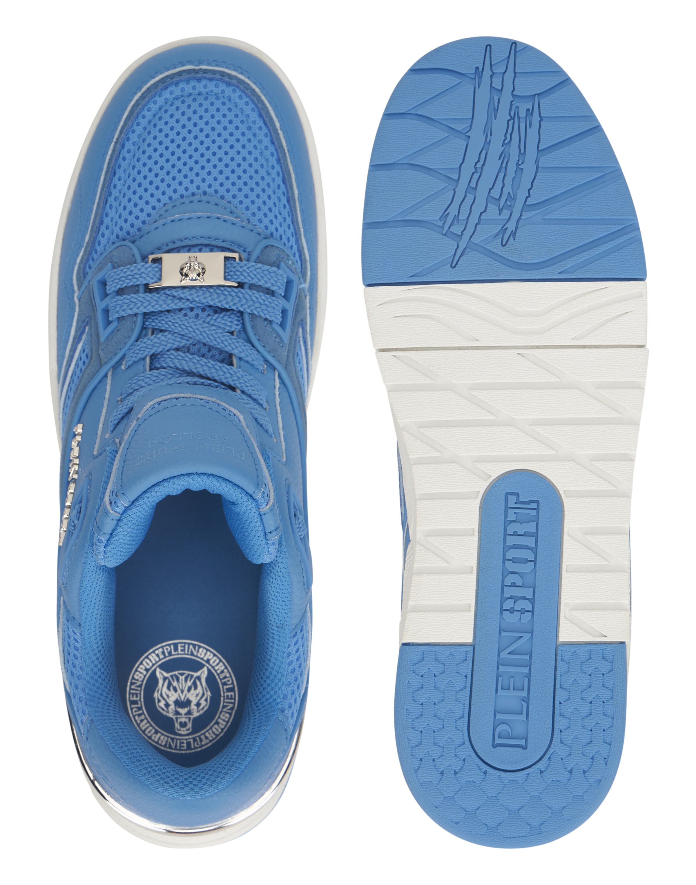 Plein Sport - Sapatilhas baixas 'Apollo 1' em azul