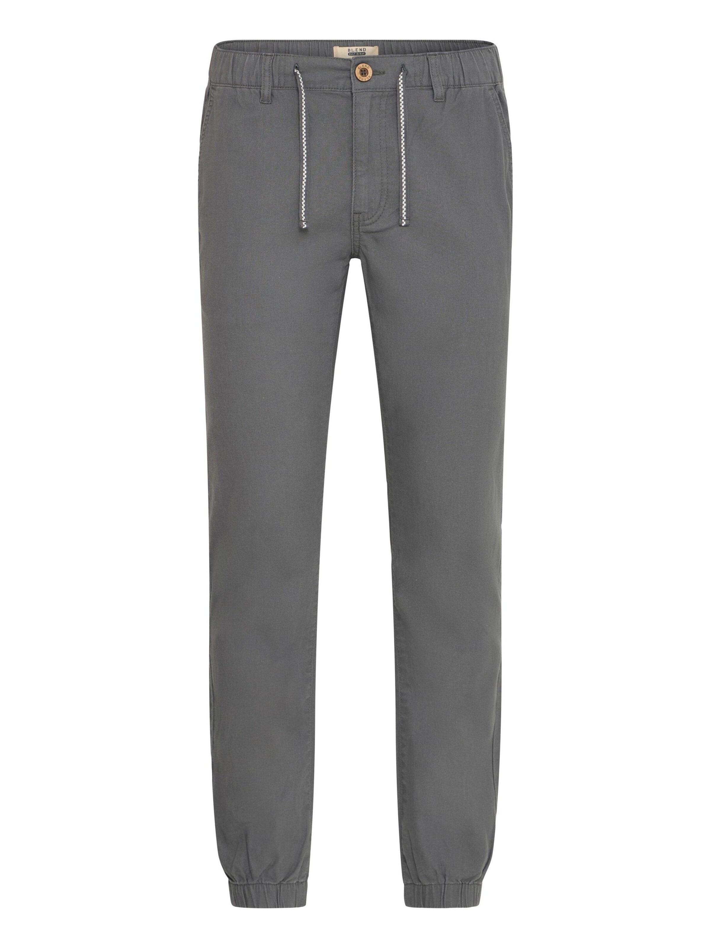 BLEND Broek 'Lennik' in Grijs: voorkant