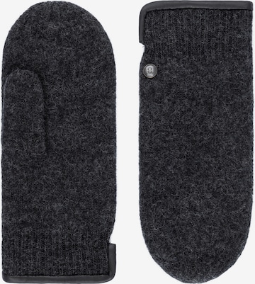 Roeckl Mittens 'FELTED WOOL' in Grey: front