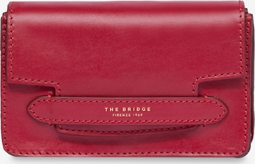 The Bridge Crossbody Bag in Red: front