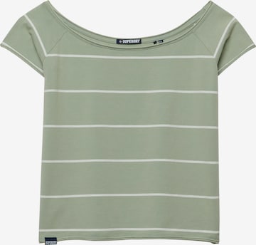T-shirt Superdry & Co en vert : devant