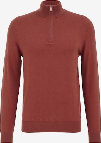 WE Fashion Sweater in Red: front