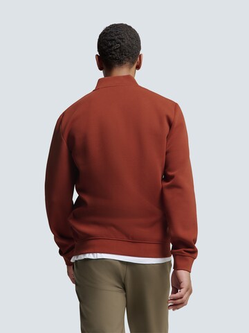 No Excess Zip-Up Hoodie in Red