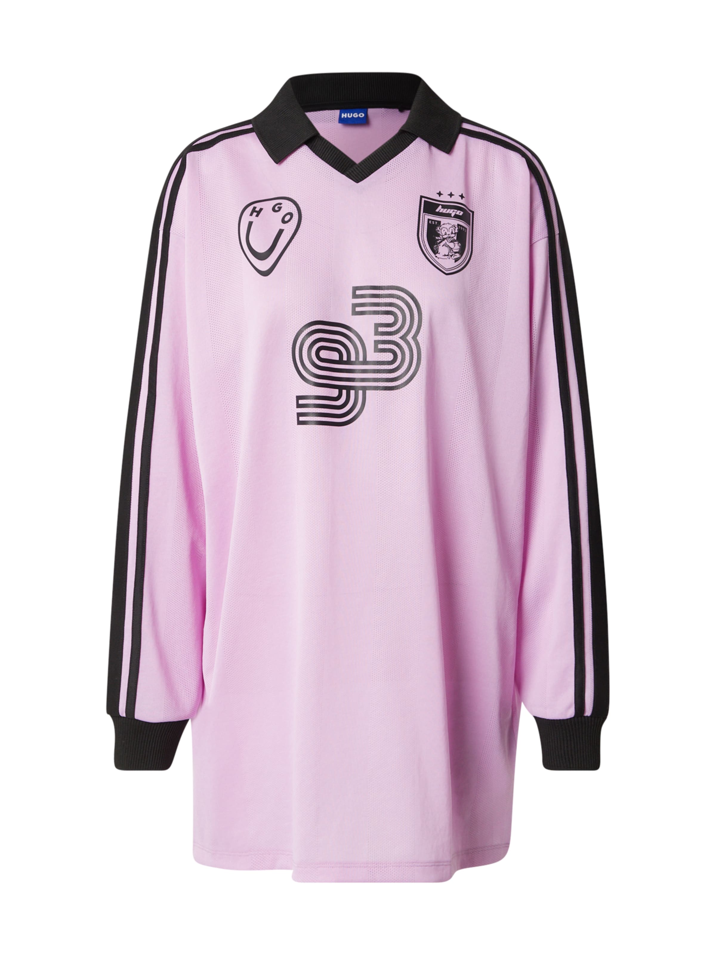 HUGO Tričko 'Delarri_B' - Ružová: predná strana