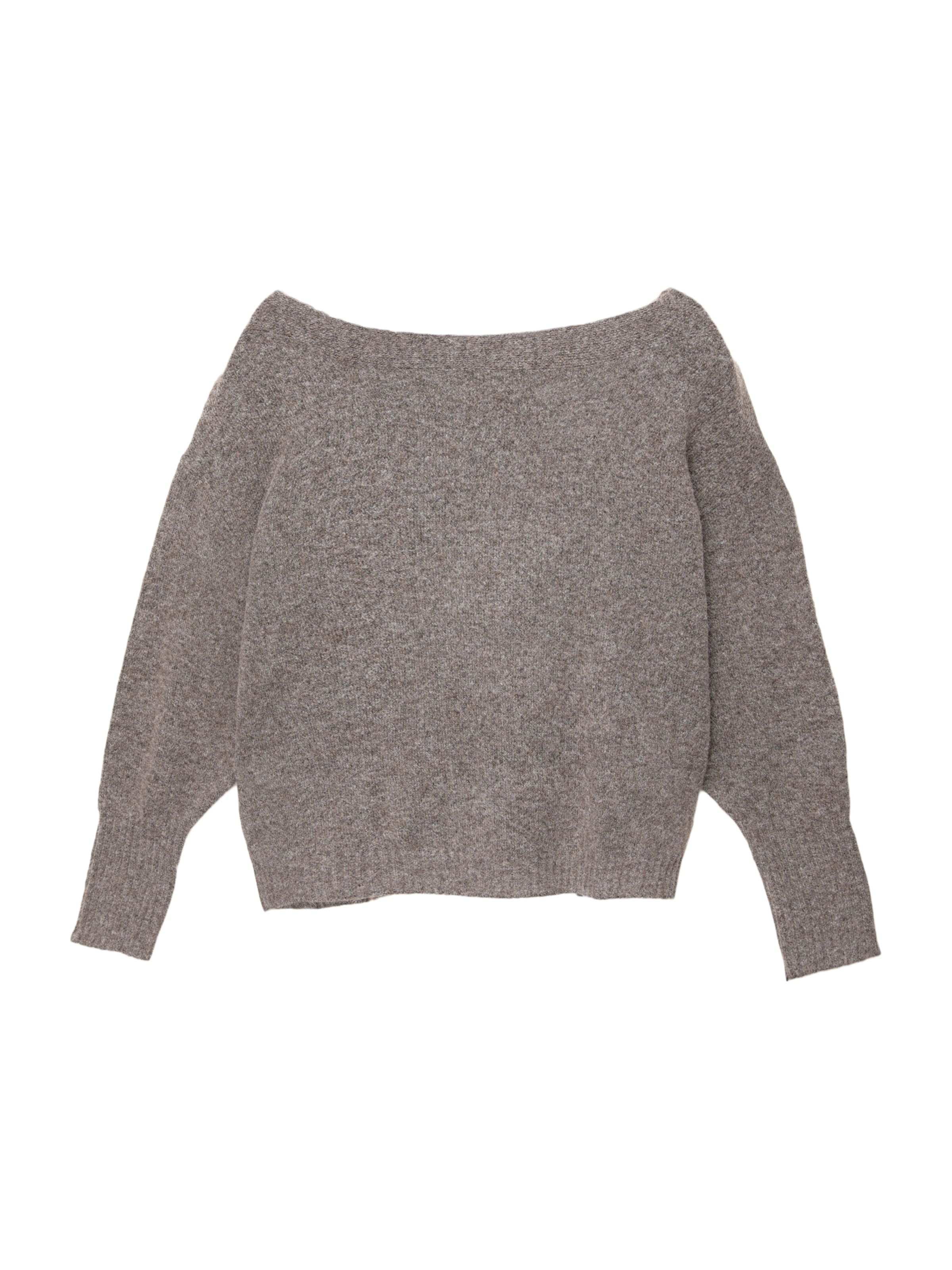 Pull&Bear Pulóver - barna: elől