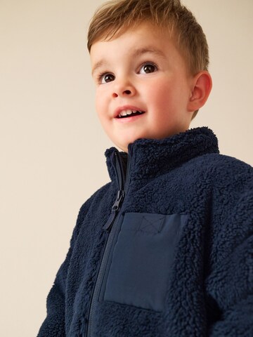 Next Fleece jas in Blauw