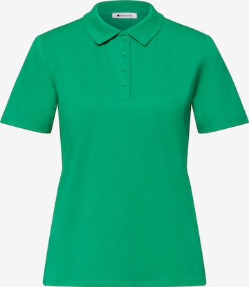 STREET ONE Poloshirt in Grün: Vorderseite