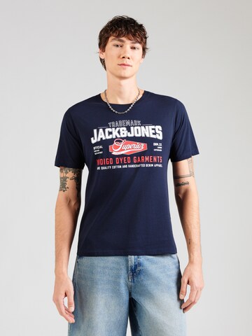 JACK & JONES Shirt in Blue: front