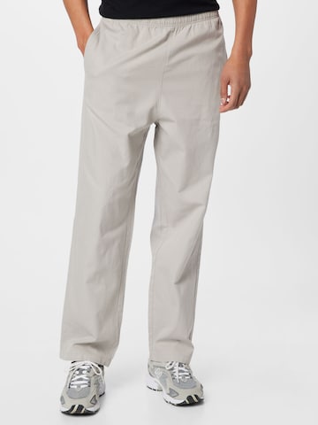 WEEKDAY Regular Pants 'Seth' in Grey: front