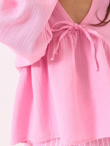 Camicia da donna di Bianco Lucci in rosa