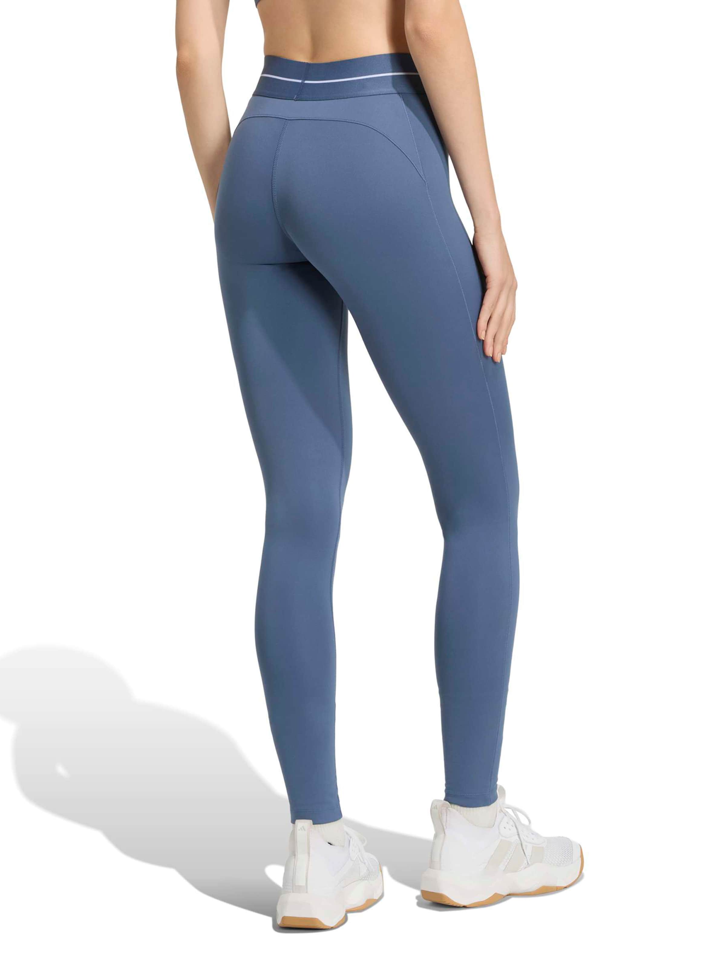 ADIDAS PERFORMANCE Skinny Sportsbukser 'HYG' i blå