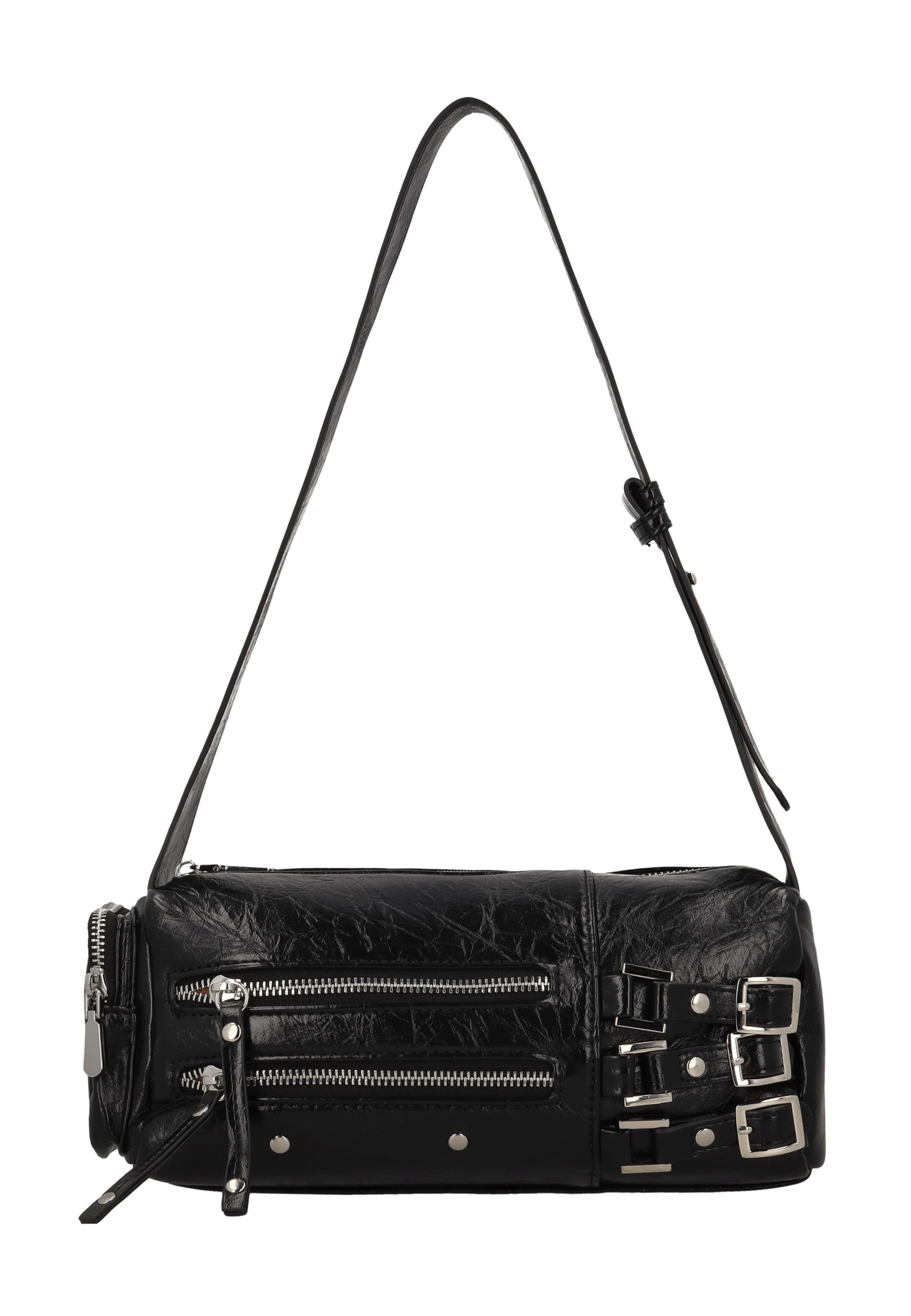 Sac bandoulière myMo ROCKS en noir : devant