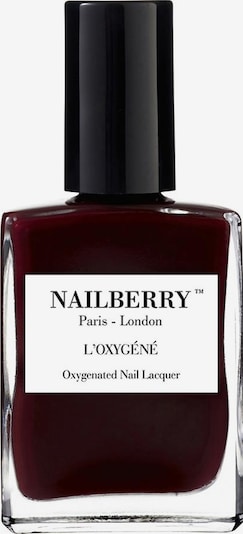 Nailberry Nagellack 'L'Oxygéné Oxygenated' in weinrot, Produktansicht
