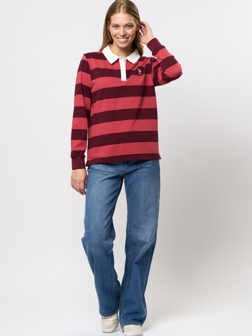 U.S. POLO ASSN. Sweatshirt 'Kamille' i rød