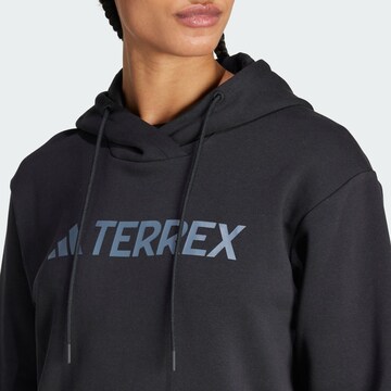 ADIDAS TERREX Sports sweatshirt in Black