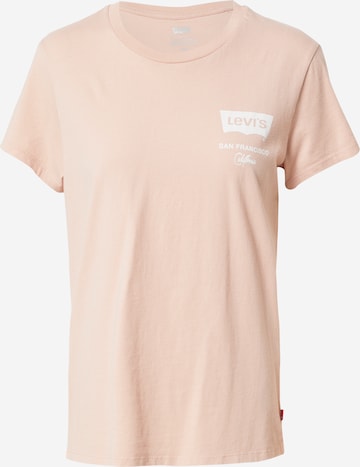 LEVI'S ® Shirt 'The Perfect Tee' in Roze: voorkant