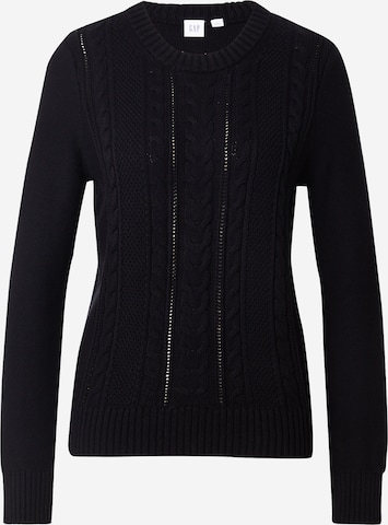 GAP Sweter 'CLASSIC' w kolorze czarny: przód