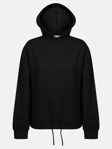 Sweat-shirt Antioch en noir : devant