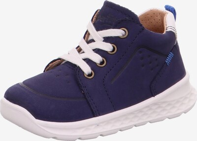 SUPERFIT Pirmo soļu apavi 'Breeze', krāsa - zils / tumši zils / balts, Preces skats
