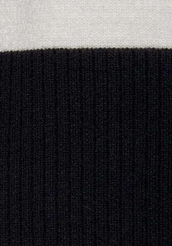 LASCANA Pullover in Schwarz