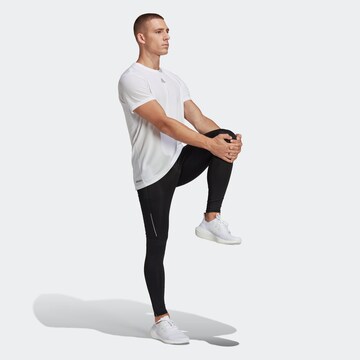 ADIDAS PERFORMANCE Skinny Παντελόνι φόρμας 'Own The Run' σε μαύρο