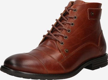 ALDO Lace-Up Boots in Brown: front