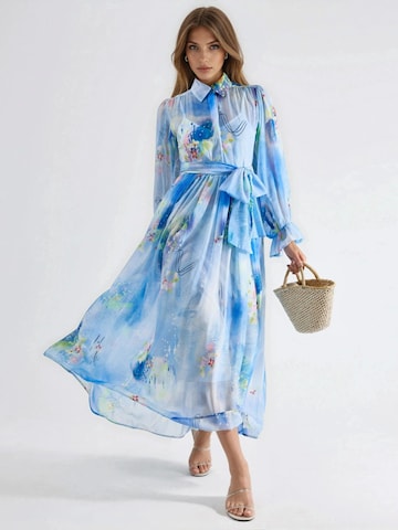 MSN Collection Dress in Blue: front
