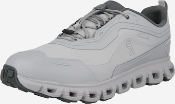 On Trainers in Grey: front