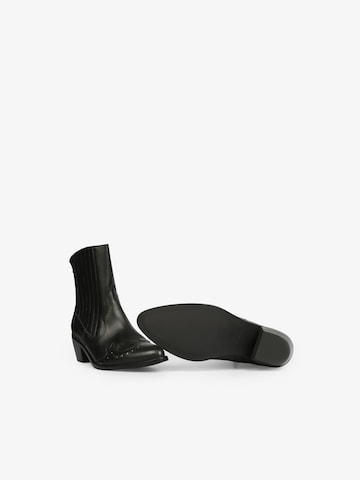 Scalpers Kovbojské boty – černá
