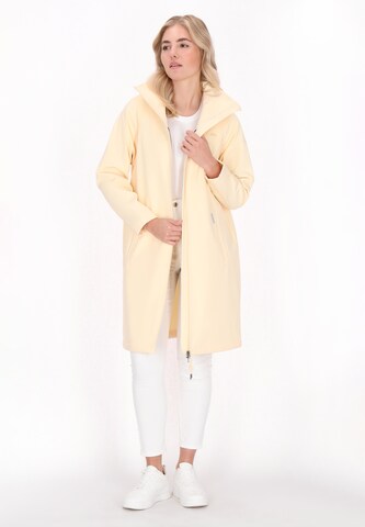 Manteau fonctionnel Schmuddelwedda en beige : devant