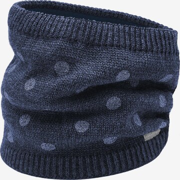 MAXIMO Scarf 'Tube' in Blue: front