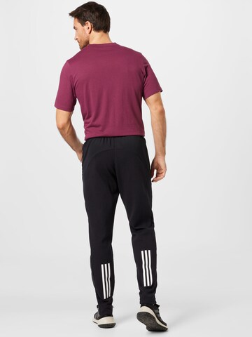 ADIDAS PERFORMANCE Regular Sporthose in Schwarz