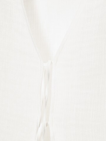 Pull&Bear Bluzka w kolorze biały