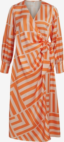 OBJECT فستان بلون برتقالي: الأمام