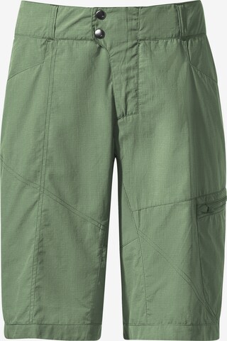 VAUDE Workout Pants 'Tamaro' in Green: front