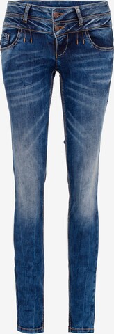 CIPO & BAXX Slimfit Jeans 'Pico' in Blauw: voorkant
