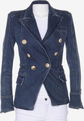 Balmain Jacket & Coat in XXS in Blue: front