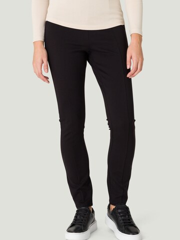 zero Slim fit Pants in Black: front