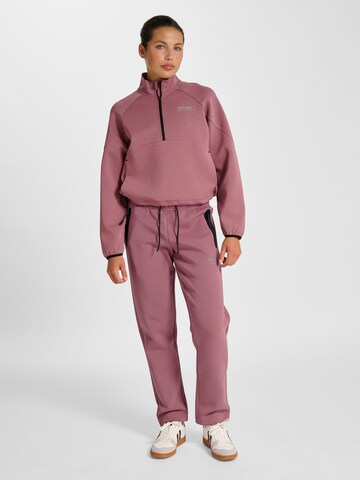 Hummel Athletic Sweatshirt 'Tech Fleece' in Pink