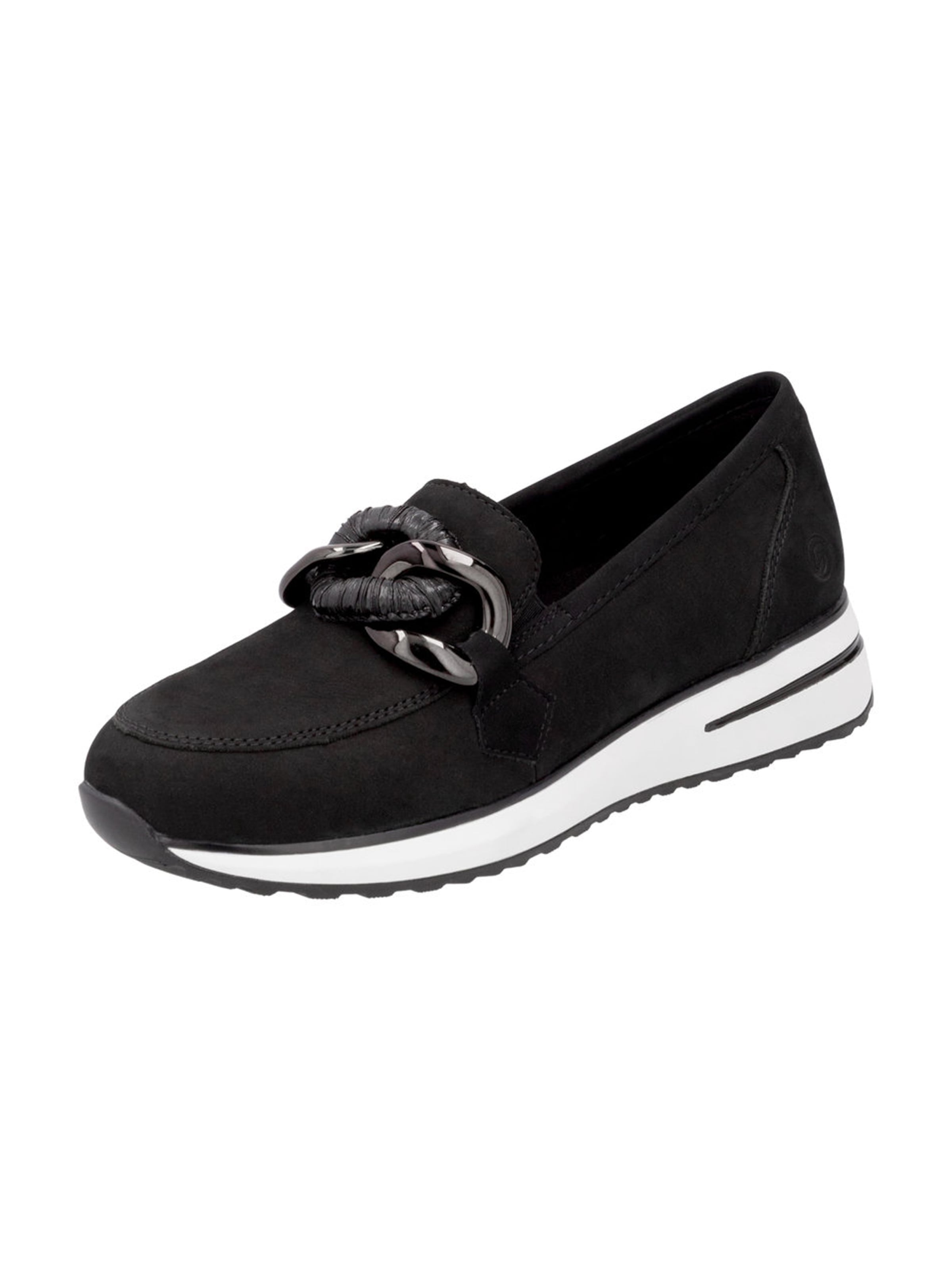 REMONTE Papuče - Čierna: predná strana