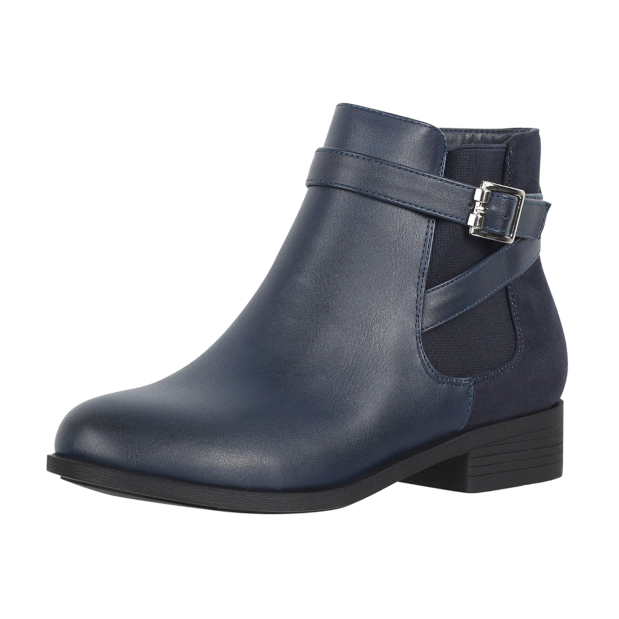 Ankle boots di Elara in blu: frontale