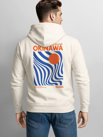 Neverless Sweatshirt 'Okinawa' in Beige