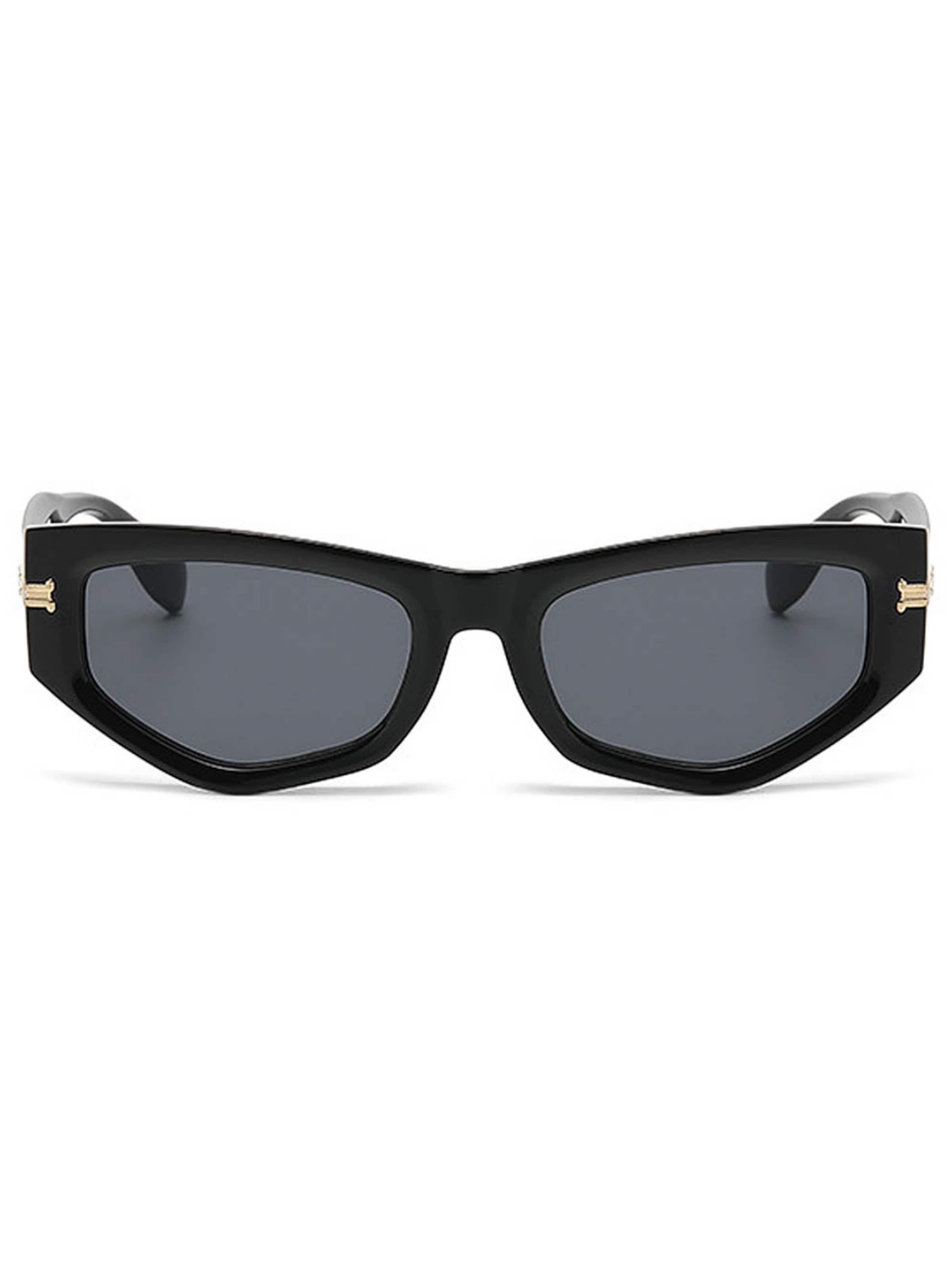 VEYREY Sunglasses 'Cat-eye Sonnenbrillen Bugdurash' in Black