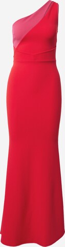 WAL G. Вечерна рокля 'RONNI' в червено: отпред