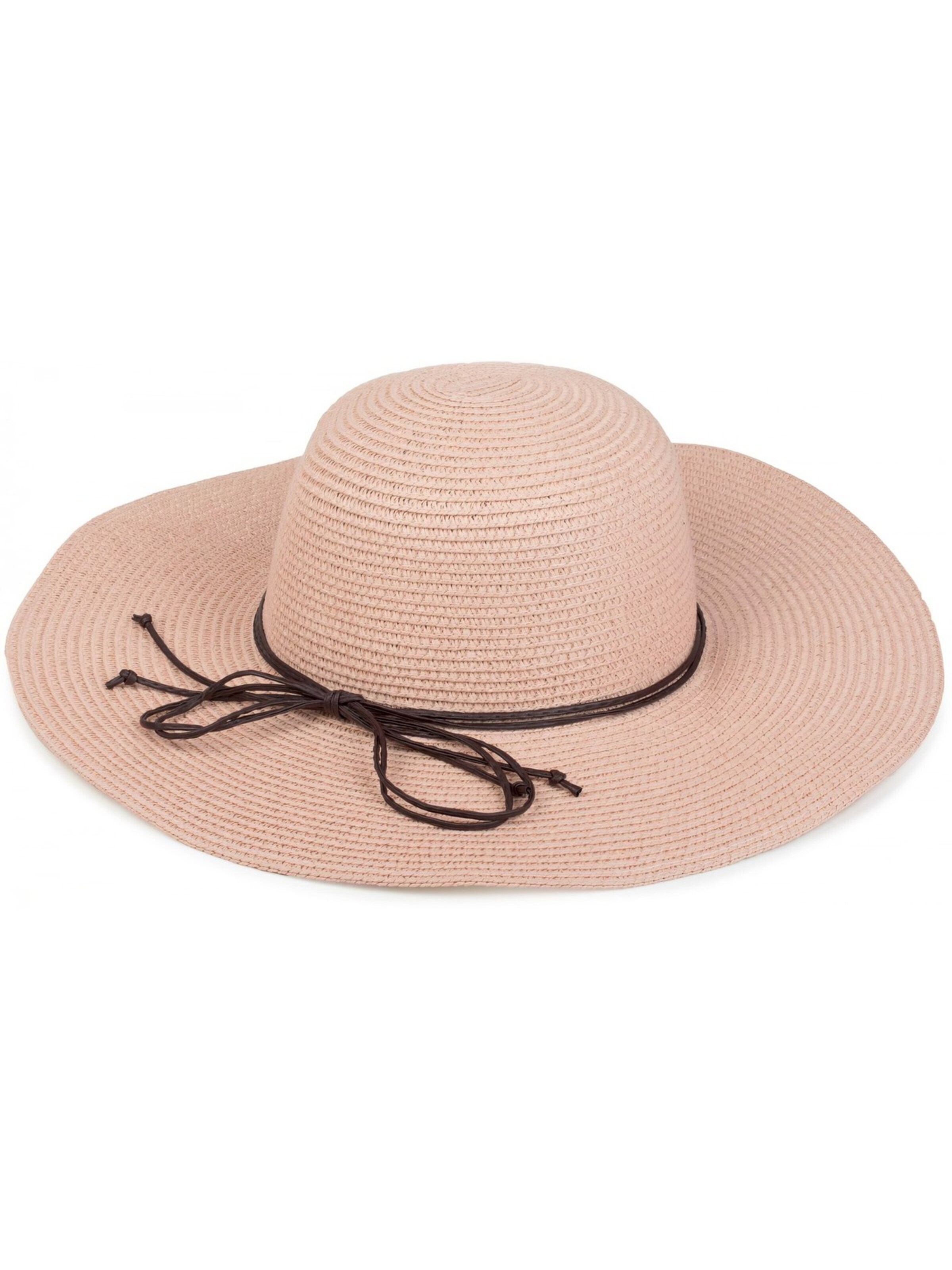 styleBREAKER Hut 'Floppy Sonnenhut mit schmalem Zierband und Schleife'‌‌‌‌ in Pink