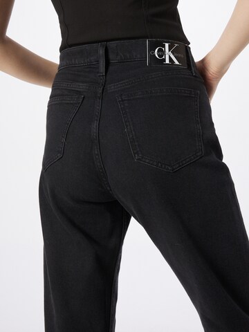 Calvin Klein Jeans Bootcut Džíny – černá