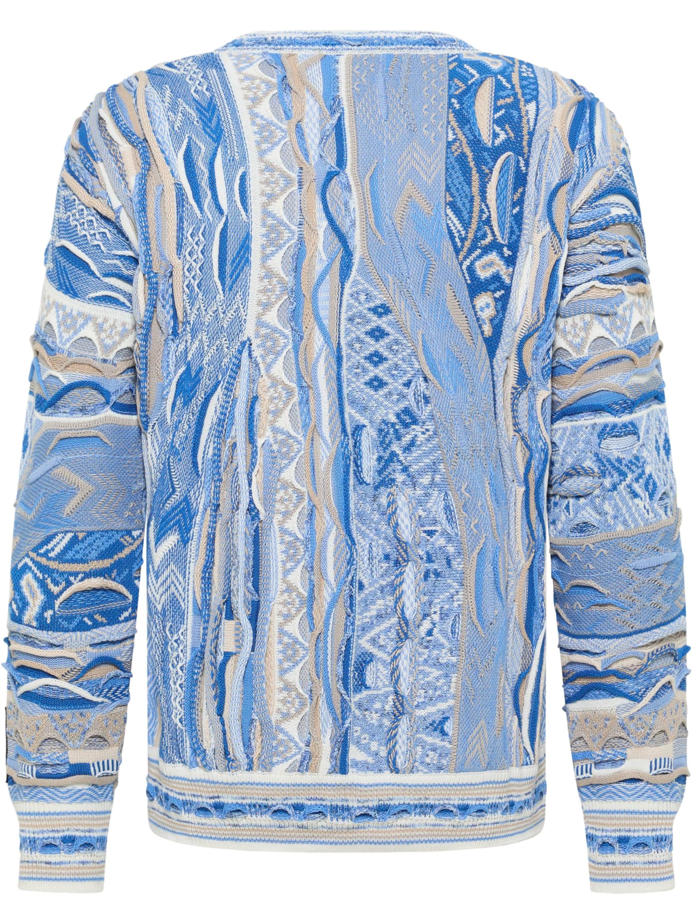 Carlo Colucci Sweater 'Di Palo' in Blue