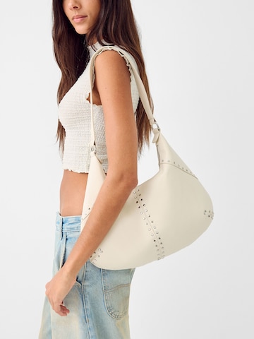 Borsa a mano di Bershka in beige