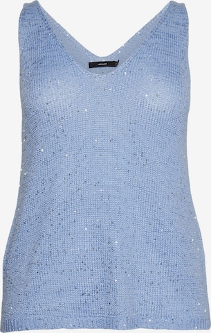 Pull-over 'CLEILANI' Vero Moda Curve en bleu : devant